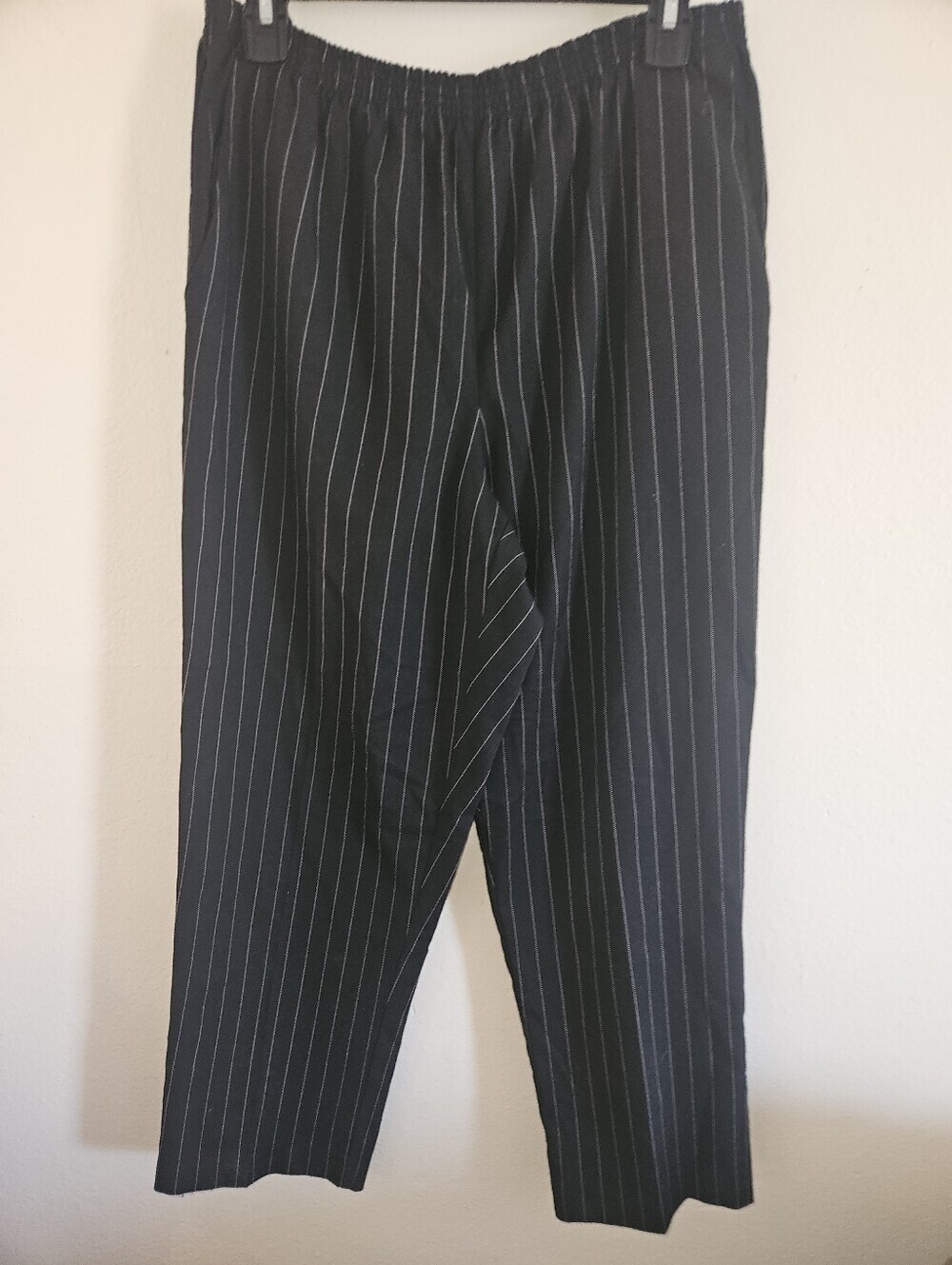 Alfred Dunner Womans Striped Elastic Waist Pants Size 12p